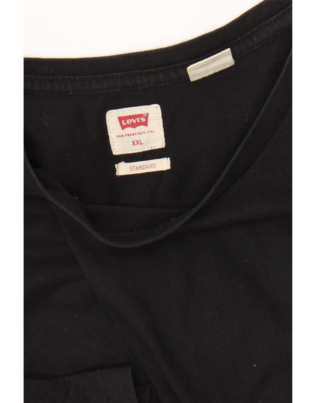 Levi's Damen T-Shirt mit normaler Passform, 2XL, Schwarz