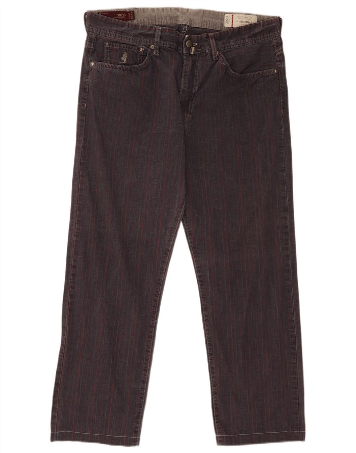 MARLBORO CLASSICS Womens Arizona Casual Trousers W34 L26 Grey Check