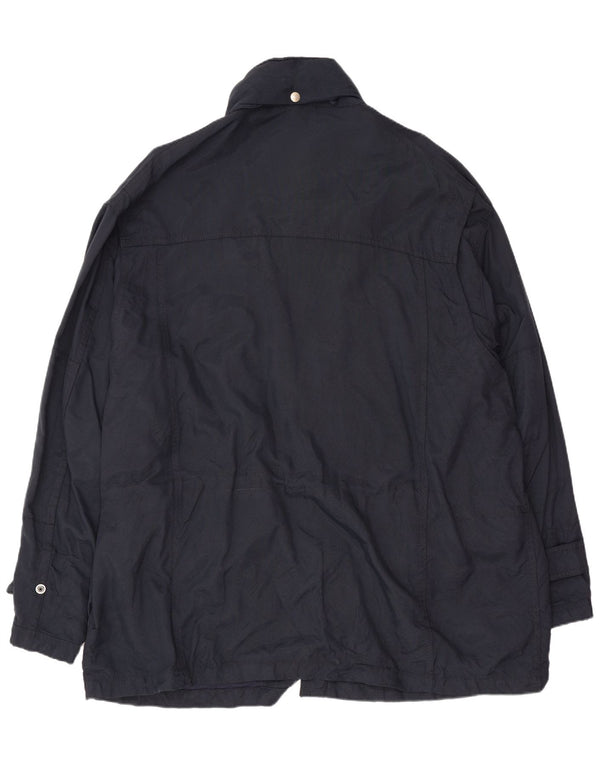 Fay Herren Ema Hooded Utility Jacke UK 44 2XL Marineblau
