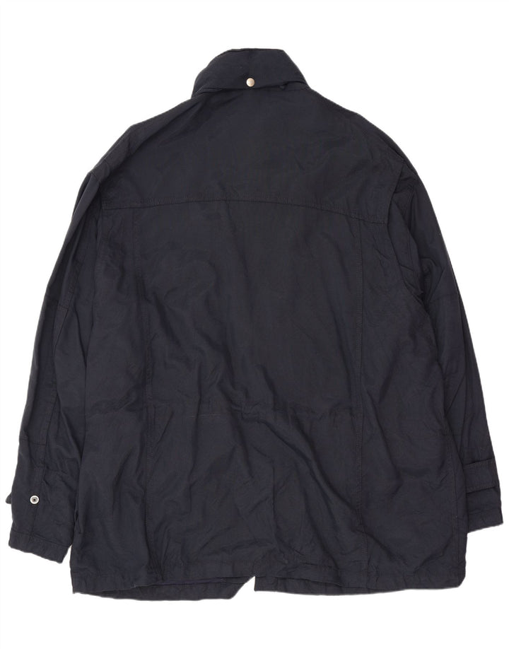 Fay Herren Ema Hooded Utility Jacke UK 44 2XL Marineblau