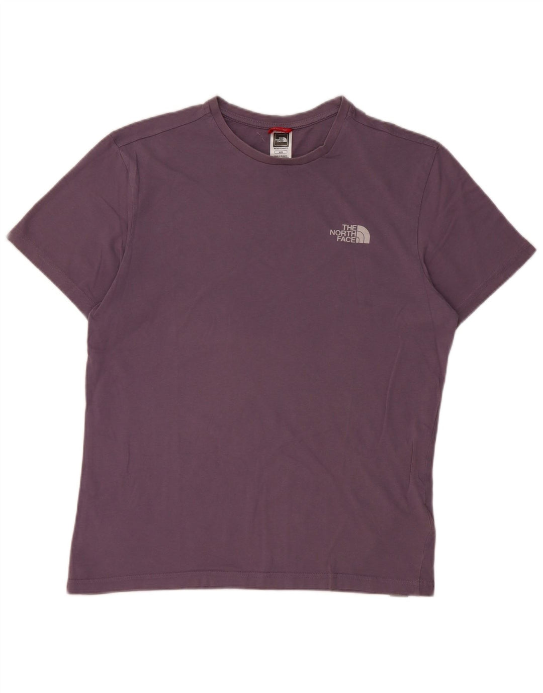 The North Face Herren-T-Shirt-Oberteil aus mittelvioletter Baumwolle