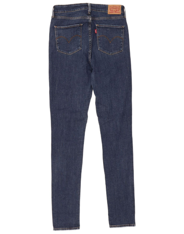 Levi's Damen Skinny Jeans W30 L32 Blaue Baumwolle
