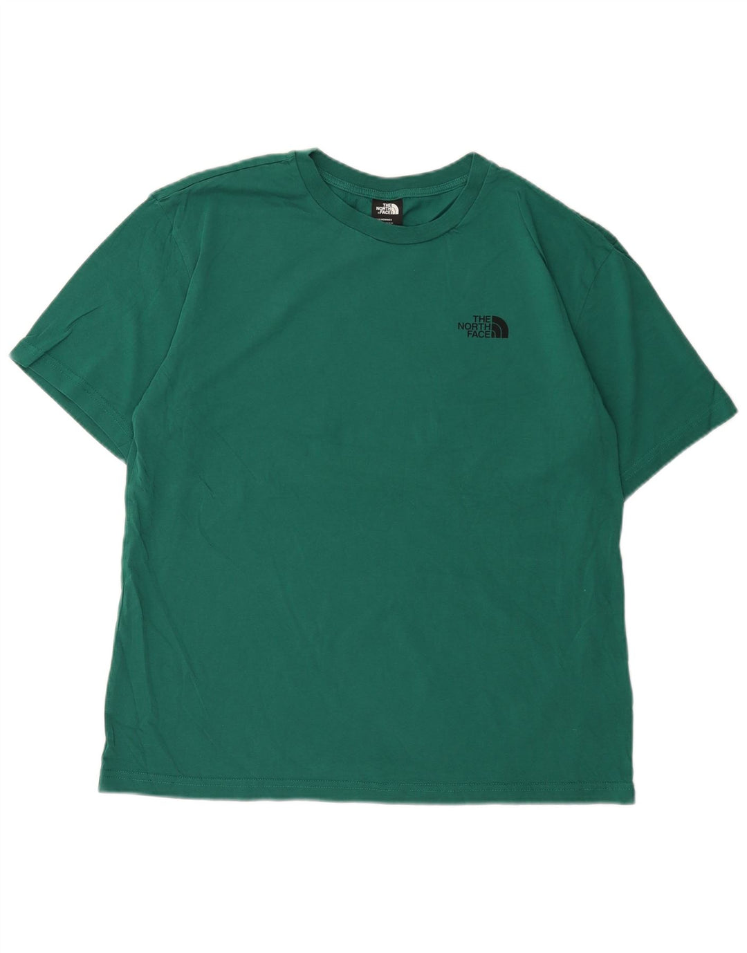 The North Face Herren-T-Shirt mit Grafik, mittelgrüne Baumwolle