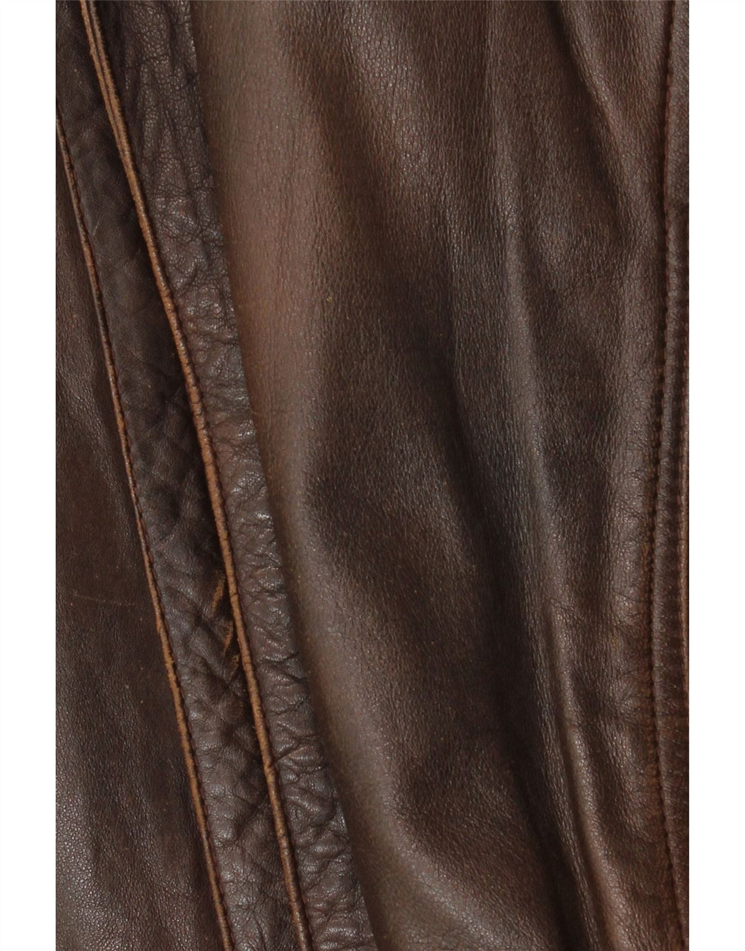 Vintage Herren Lederjacke IT 52 XL Braun