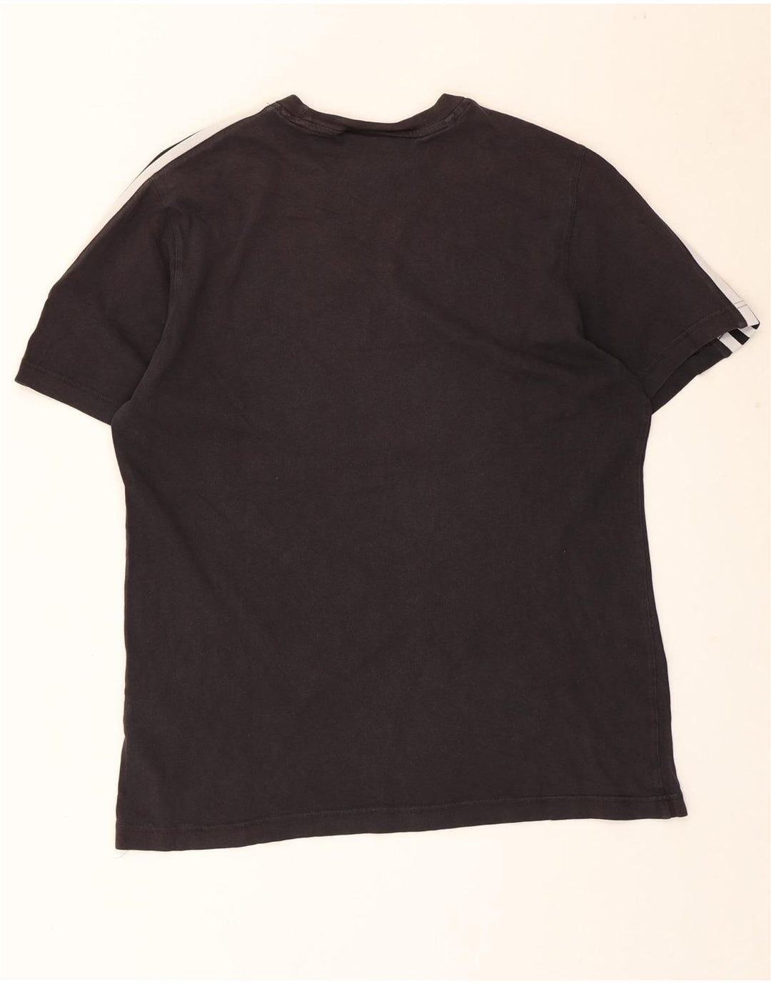 Adidas Herren T-Shirt Top Medium Schwarz Baumwolle