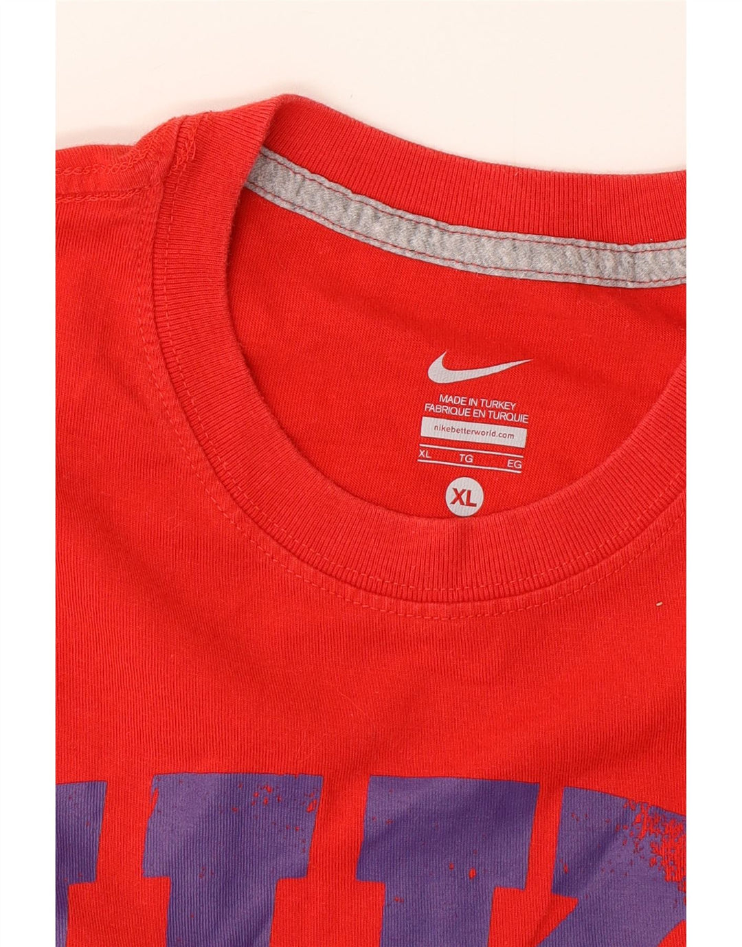 NIKE Herren Grafik T-Shirt Top XL Rot