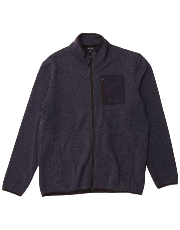 CHAMPION Herren-Trainingsanzug-Oberteil, Jacke, 3XL, Marineblau, Polyester