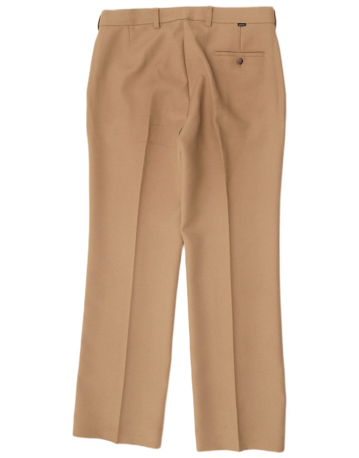 Levi's Herren-Anzughose, gerade, W36, L32, Beige, Polyester