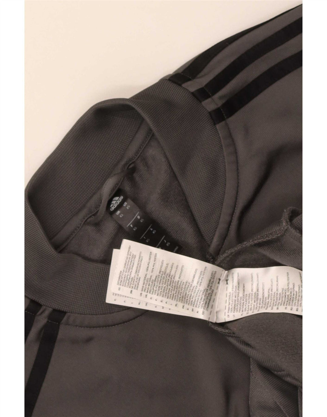 Adidas Herren Trainingsanzug Top Jacke XS Grau Polyester
