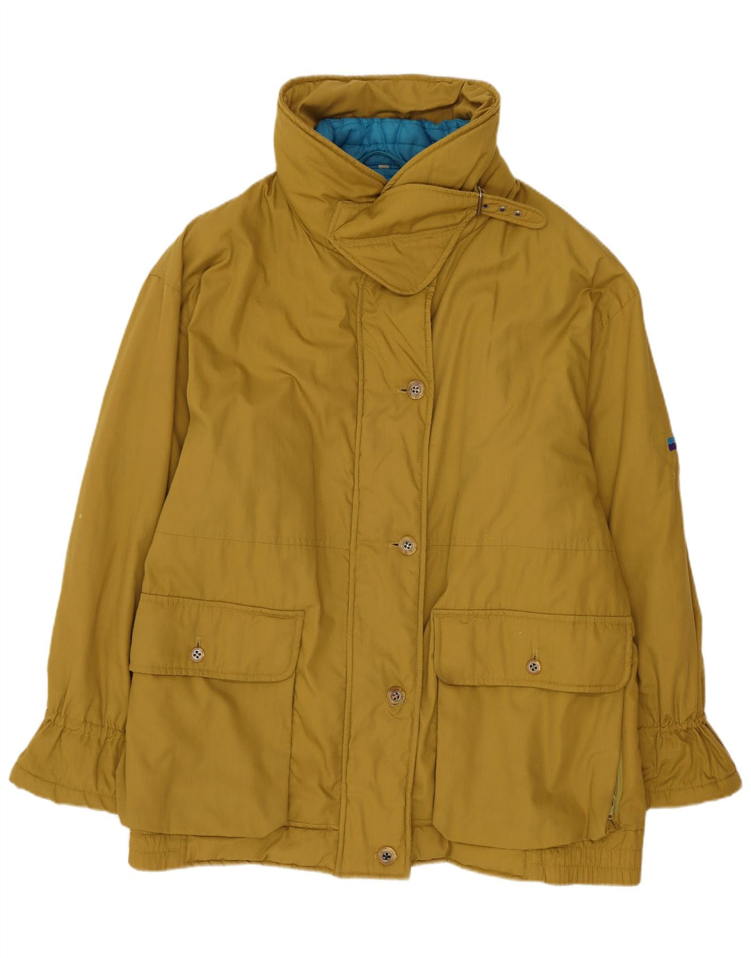 Yessica Damen Übergroße wattierte Jacke EU 44 XL Khaki Polyester