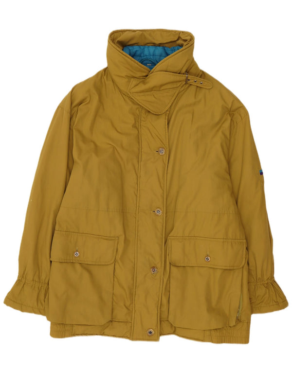 Yessica Damen Übergroße wattierte Jacke EU 44 XL Khaki Polyester