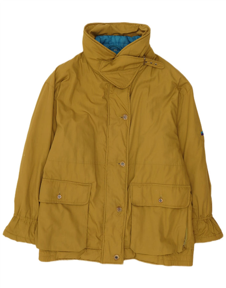 Yessica Damen Übergroße wattierte Jacke EU 44 XL Khaki Polyester