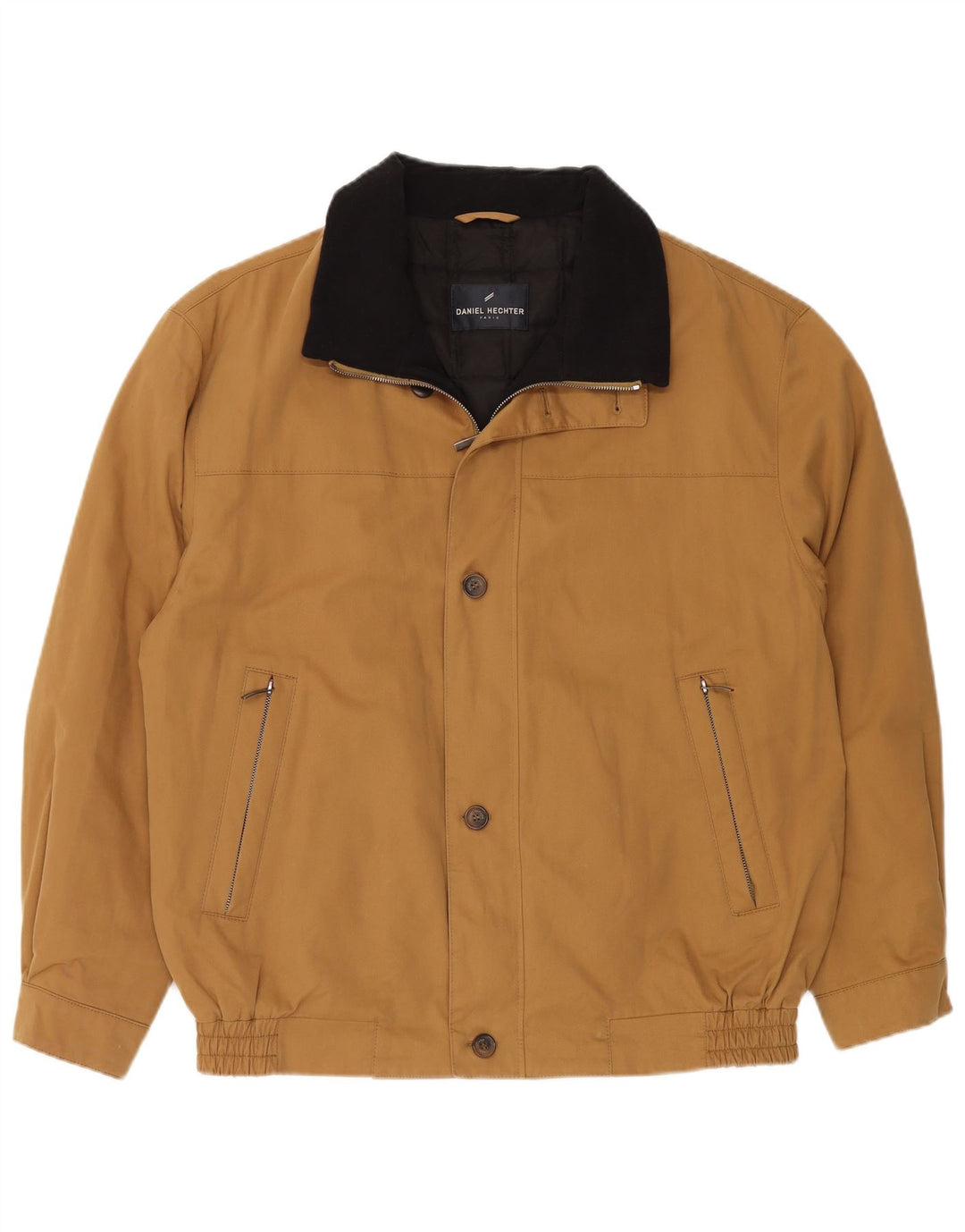 DANIEL HECHTER Herren Paris Bomberjacke UK 42 XL Beige Baumwolle