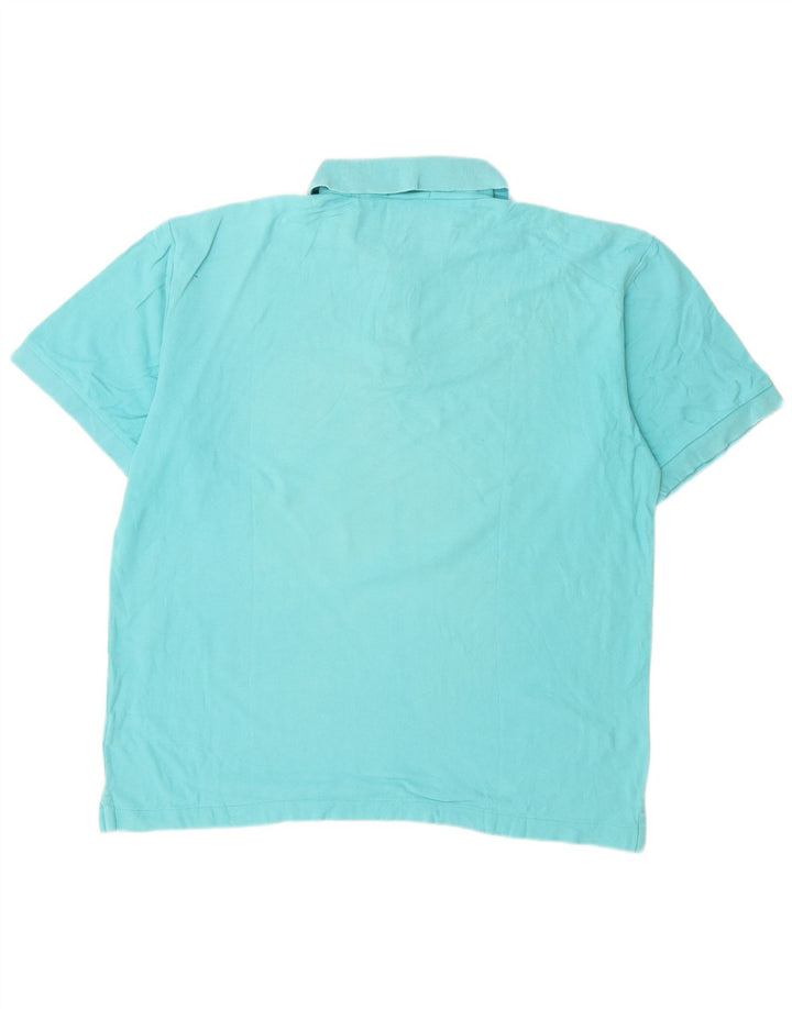 Fila Herren Poloshirt IT 54 XL Blau Baumwolle