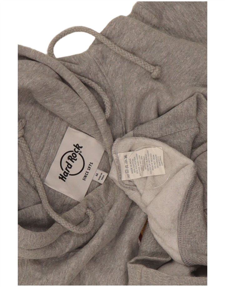 Hard Rock Cafe Herren Piccabilly Circus Kapuzenpullover Mittelgrau meliert