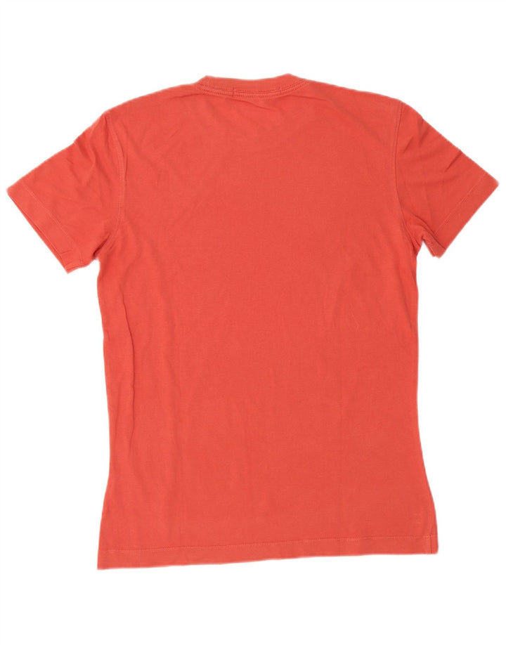 Calvin Klein Jeans Herren T-Shirt Top Small Rot Baumwolle