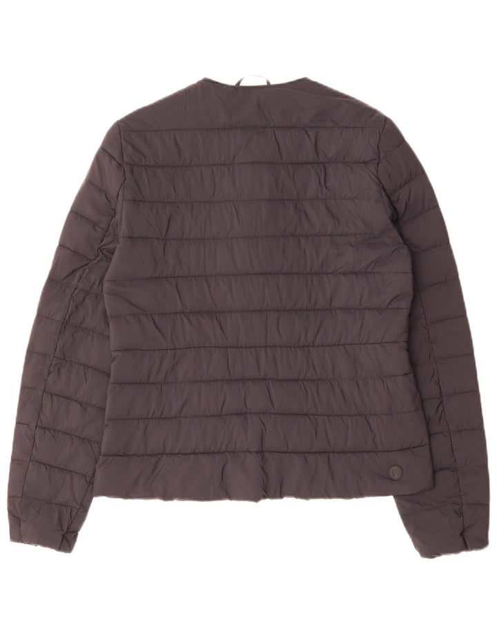 Dack's Wattierte Damenjacke UK 10 Small Marineblaues Nylon