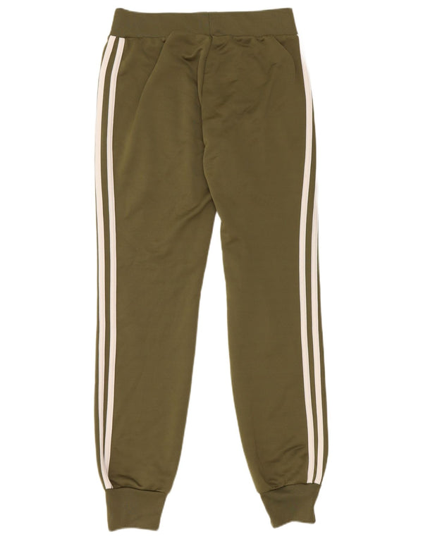 ADIDAS Damen Trainingshose Jogger UK 10 Small Khaki Polyester