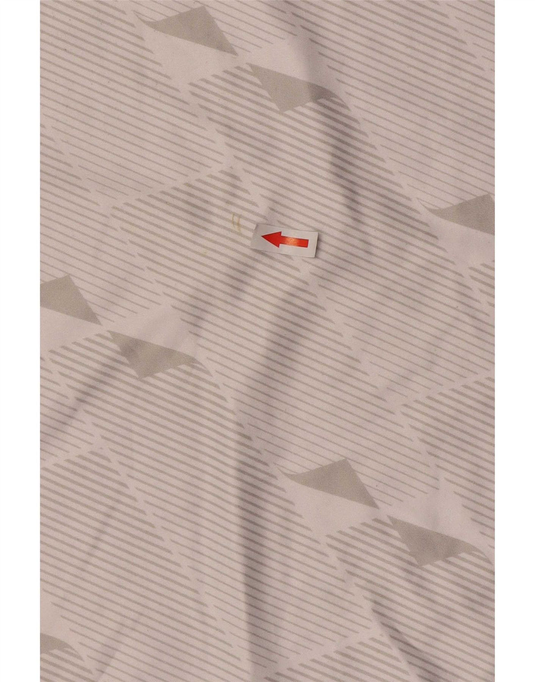 Umbro Herren-T-Shirt mit Grafik, groß, weiß, geometrisch