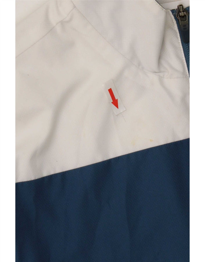 Lacoste Herren-Trainingsanzug mit grafischem Oberteil, Größe 3, klein, blau, Farbblock