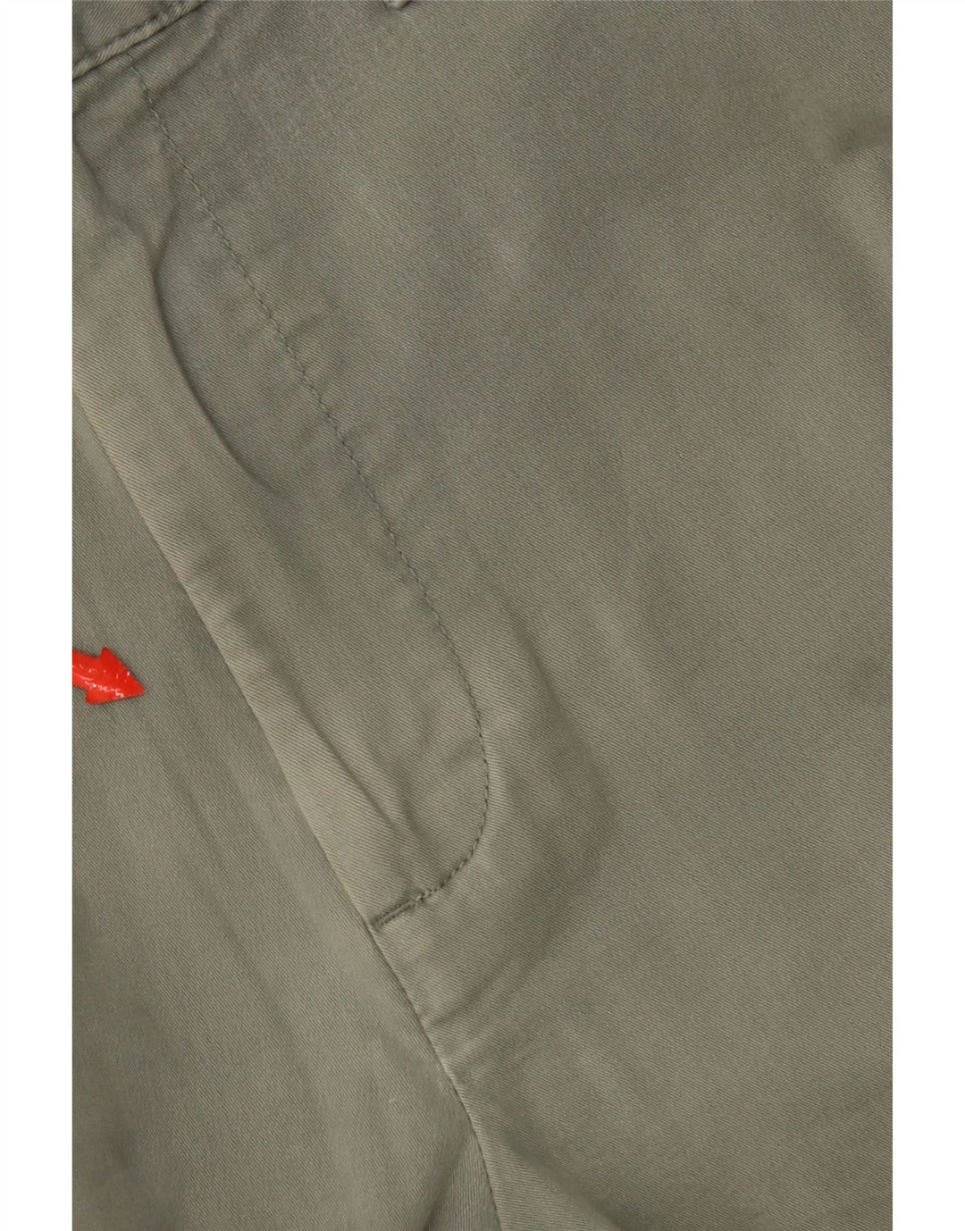 Marks & Spencer Damen Regular Chinohose W34 L33 Grüne Baumwolle