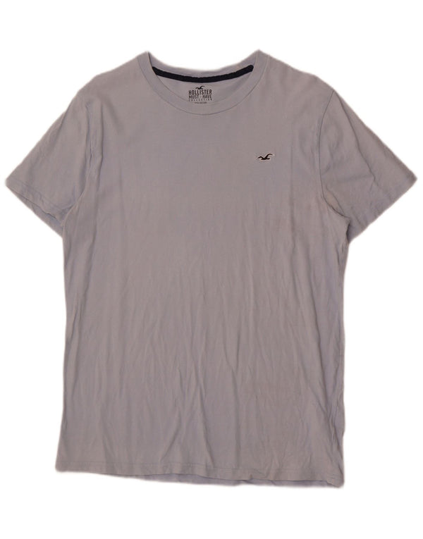 Hollister Mens T-Shirt Top Large Blue Cotton