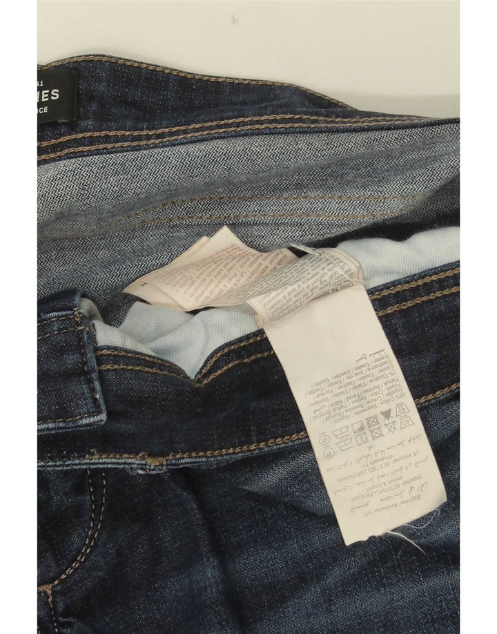 Jack & Jones Herren GLENN Slim Jeans W34 L32 Blaue Baumwolle