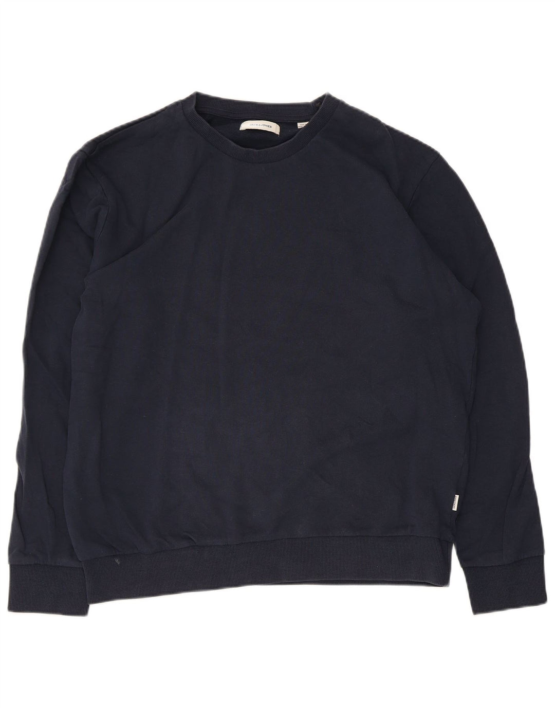 Jack & Jones Herren Sweatshirt Pullover XL Marineblau Baumwolle