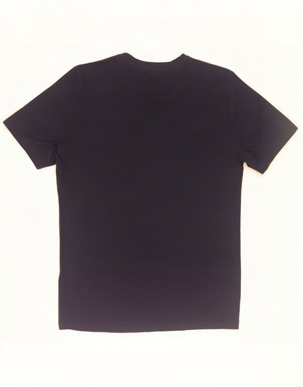 Adidas Herren T-Shirt Top Large Marineblau Baumwolle