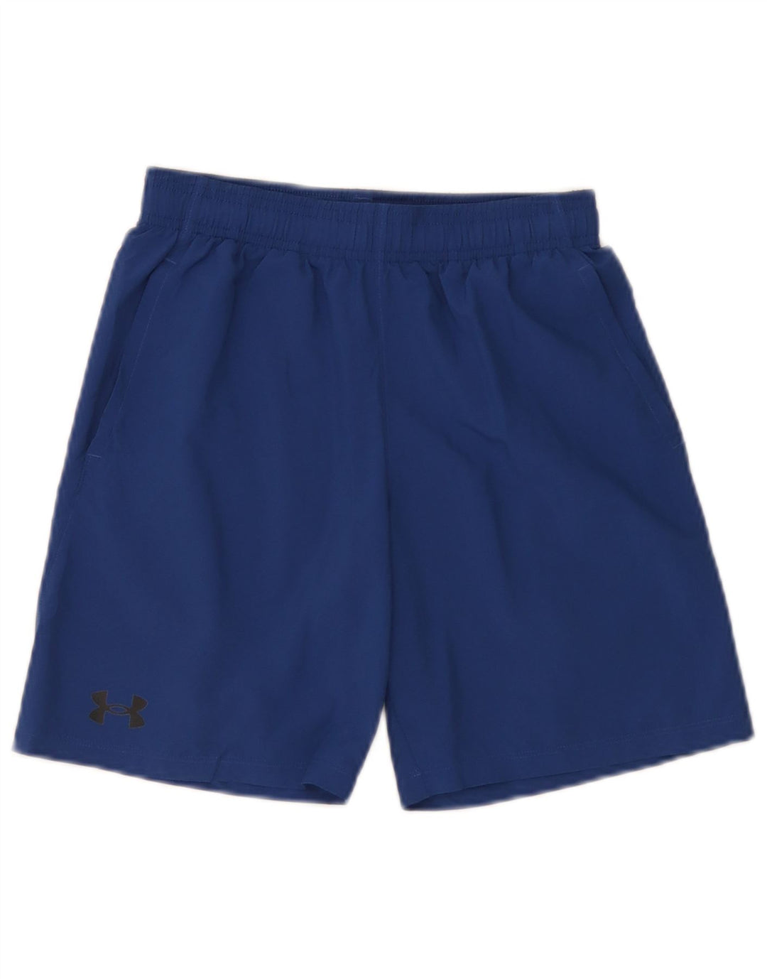 Under Armour Jungen-Sportshorts, 9–10 Jahre, mittelblaues Polyester