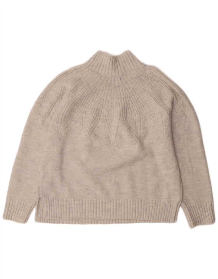 Marks & Spencer Damen-Pullover mit Rollkragen, Gr. 40, Gr. Off White