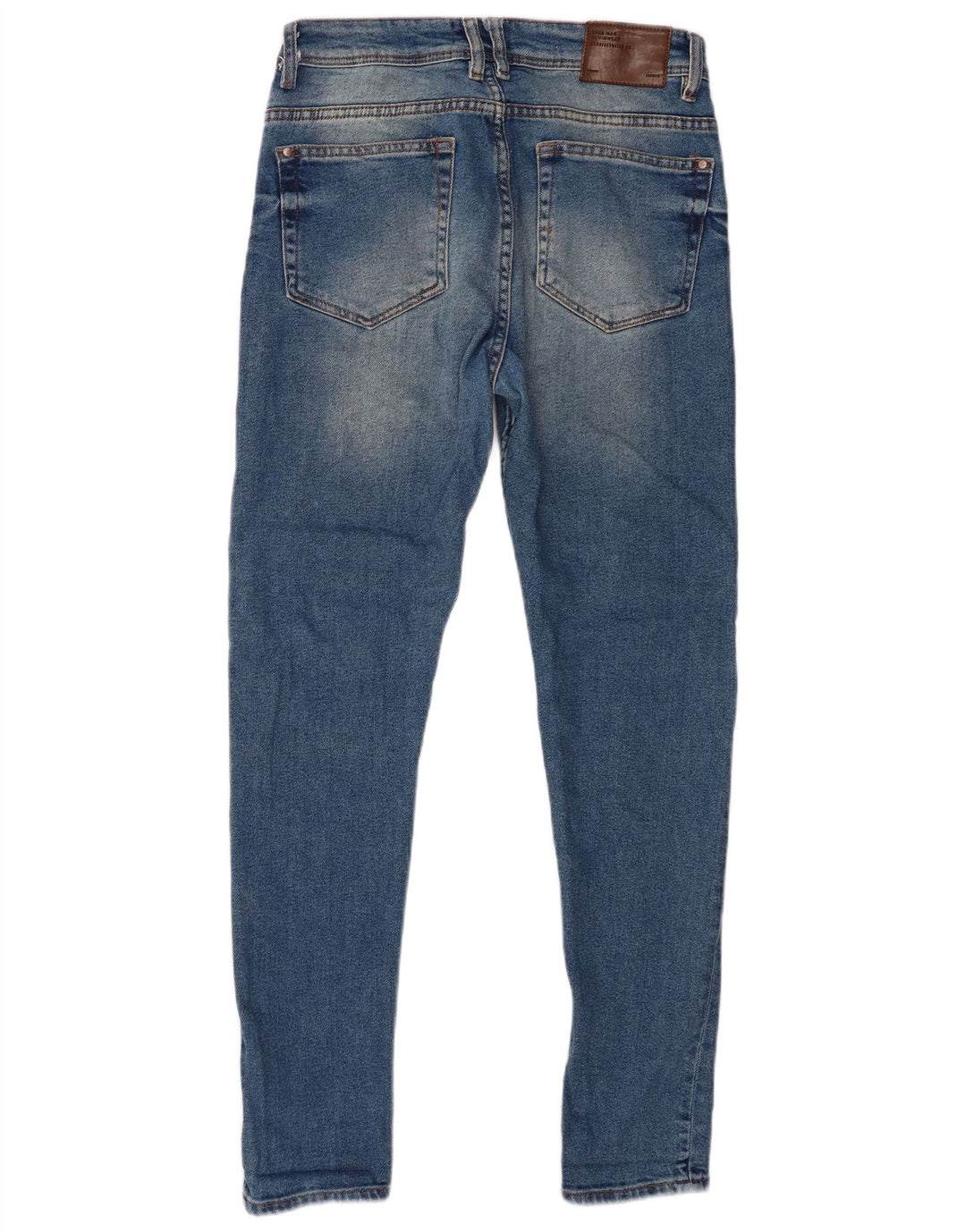 Zara Herren Skinny Jeans EU 38 Small W30 L29 Blau