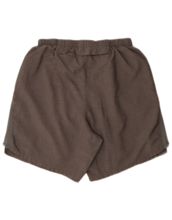 Nike Herren Dri Fit Sportshorts, Größe S, Grau, Polyester