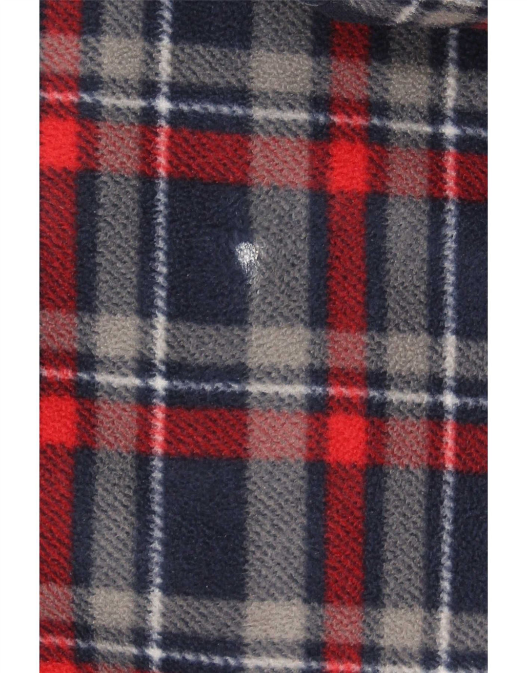 Toptex Herren-Fleecejacke mit Kapuze, UK 54/56, groß, mehrfarbig, kariert