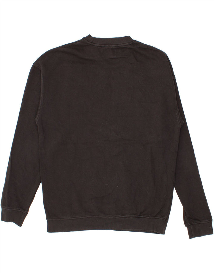 JACK & JONES Mens Sweatshirt Jumper Medium Black Cotton Vintage Jack & Jones and Second-Hand Jack & Jones from Messina Hembry 