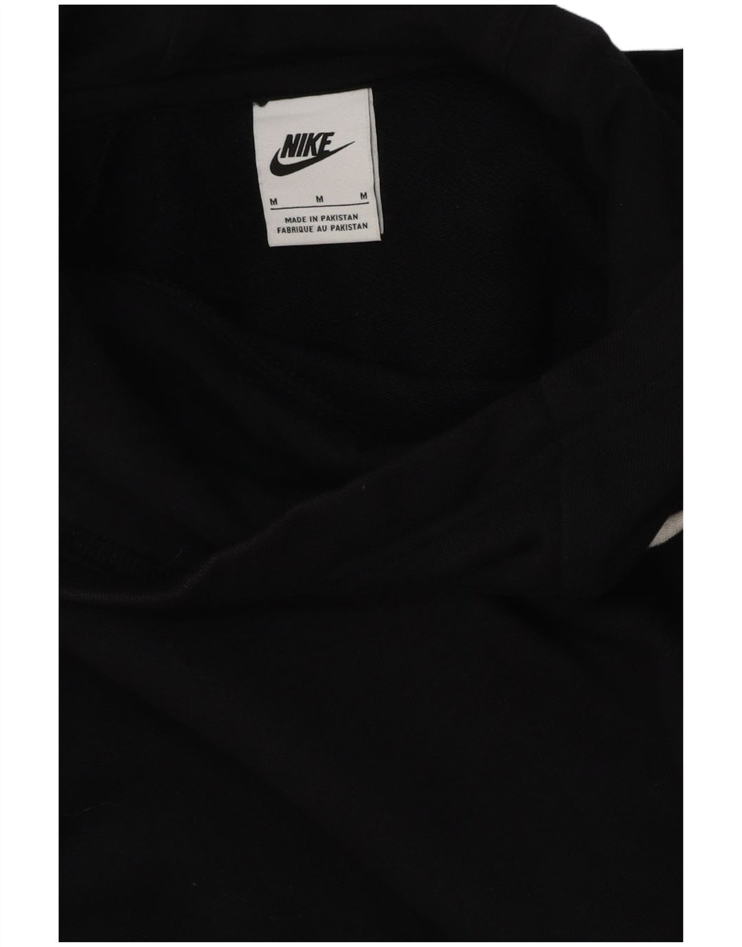 Nike Herren-Hoodie-Pullover aus mittelschwarzer Baumwolle