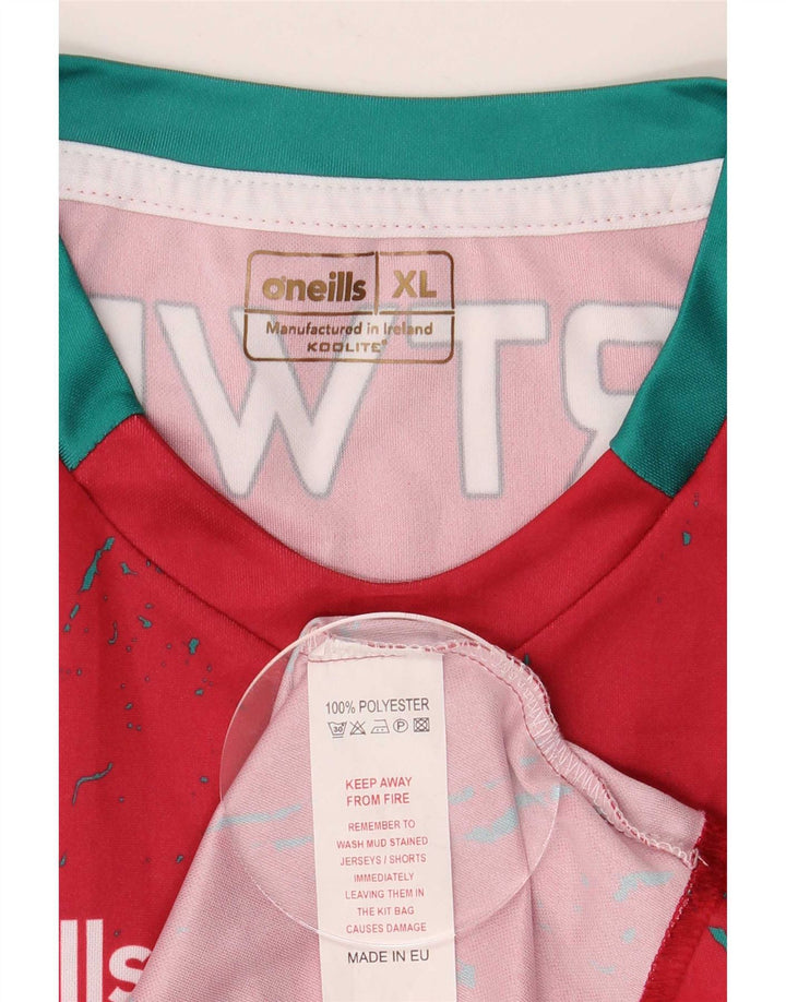 O'Neills Mens Graphic Vest Top XL Rot gestreiftes Polyester
