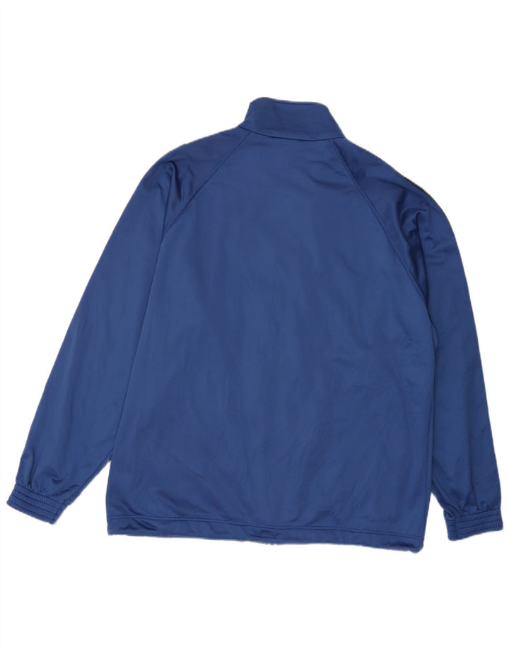 LOTTO Herren-Trainingsanzugoberteil mit Grafik, 2XL, Blau, Farbblock