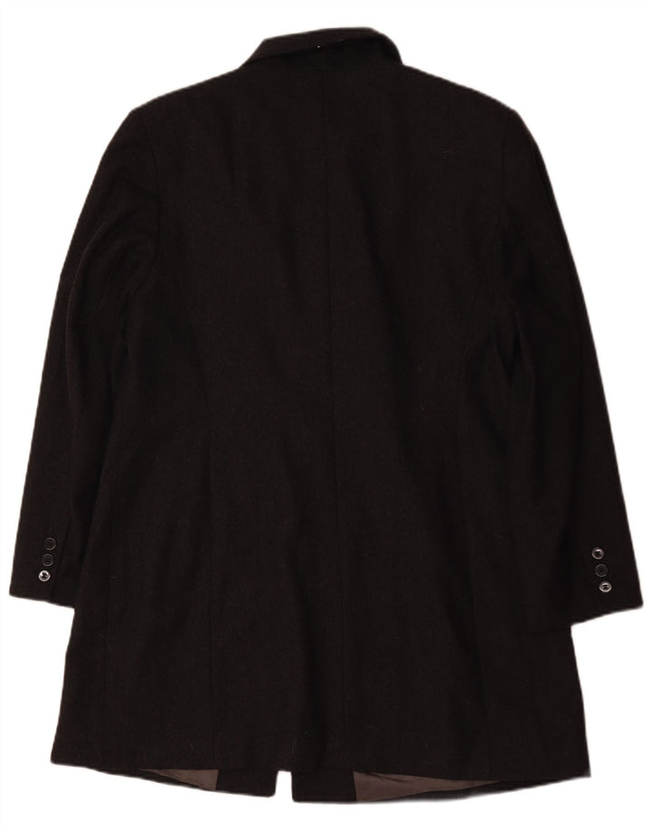 Marks & Spencer Damen-Blazerjacke mit 5 Knöpfen, UK 18, XL, graue Wolle