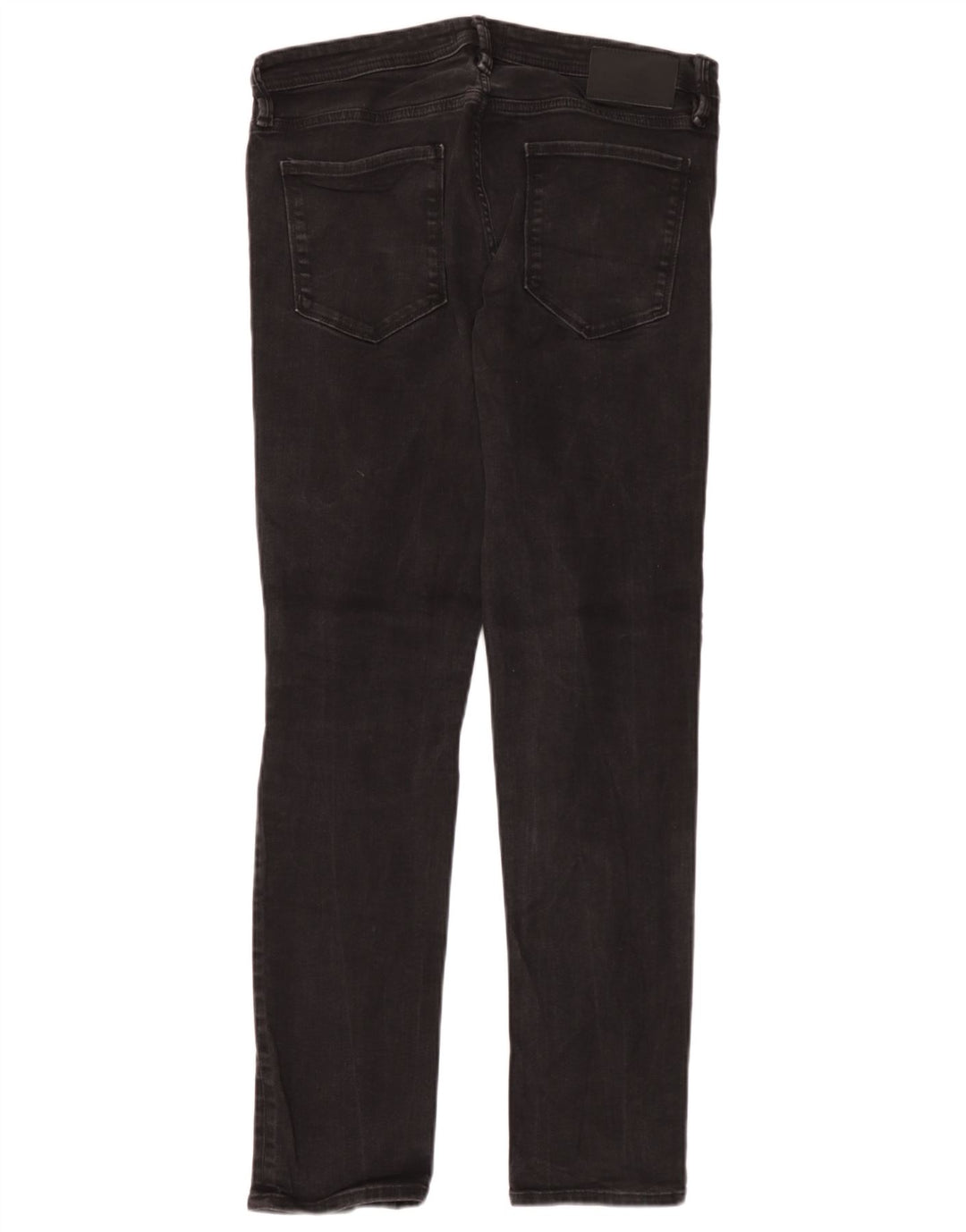 Jack & Jones Herren GLENN Slim Jeans W33 L32 Schwarze Baumwolle