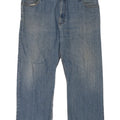 Marks & Spencer Herren Blue Harbor Straight Jeans W44 L29 Baumwolle