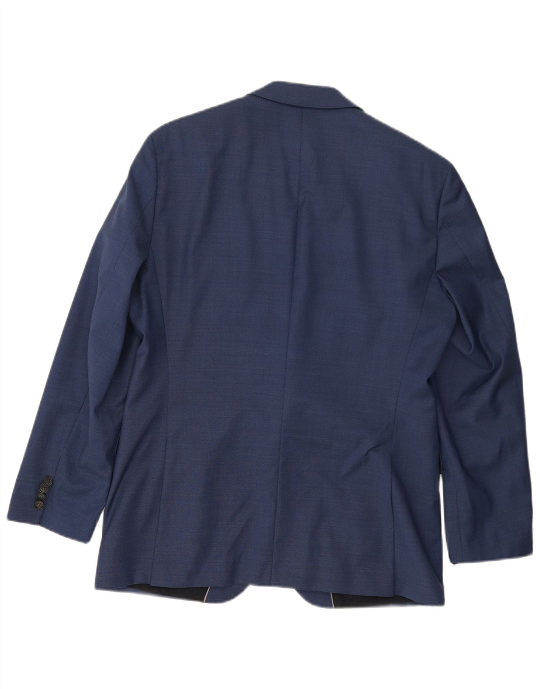 HUGO BOSS Herren-Blazer mit 2 Knöpfen, EU 50, große blaue Wolle