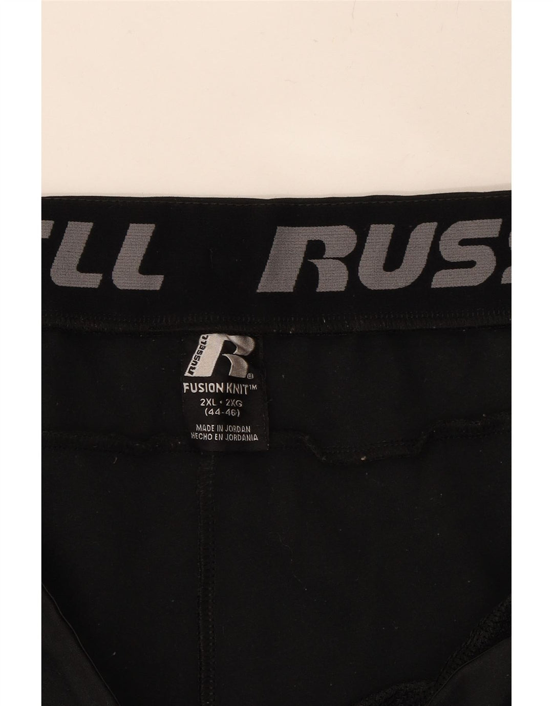 RUSSELL ATHLETIC Mens Tracksuit Trousers Joggers 2XL  Black Vintage Russell Athletic and Second-Hand Russell Athletic from Messina Hembry 