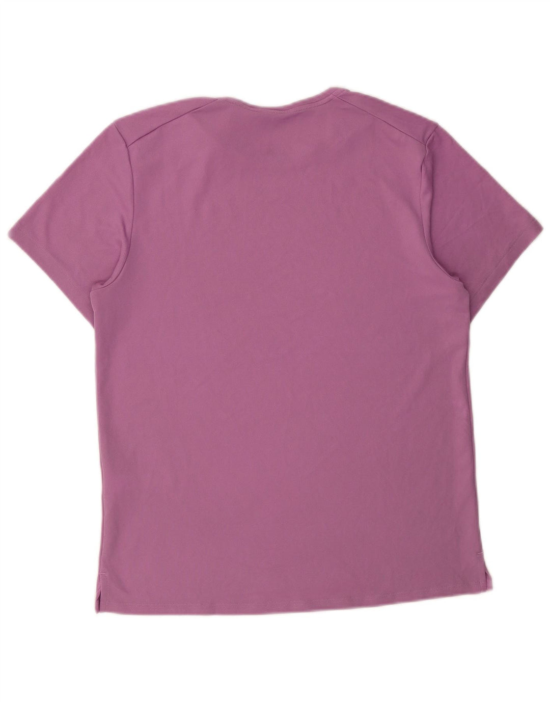 Nike Herren Dri Fit T-Shirt Top Small Lila Polyester