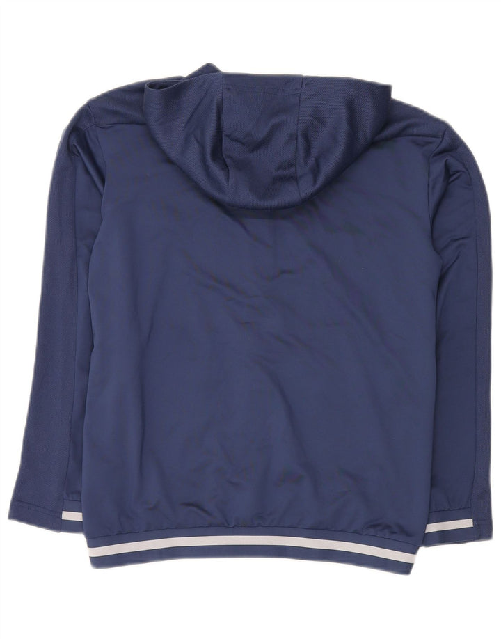Adidas Jungen MESSI Zip Hoodie Pullover 11-12 Jahre Marineblau Polyester