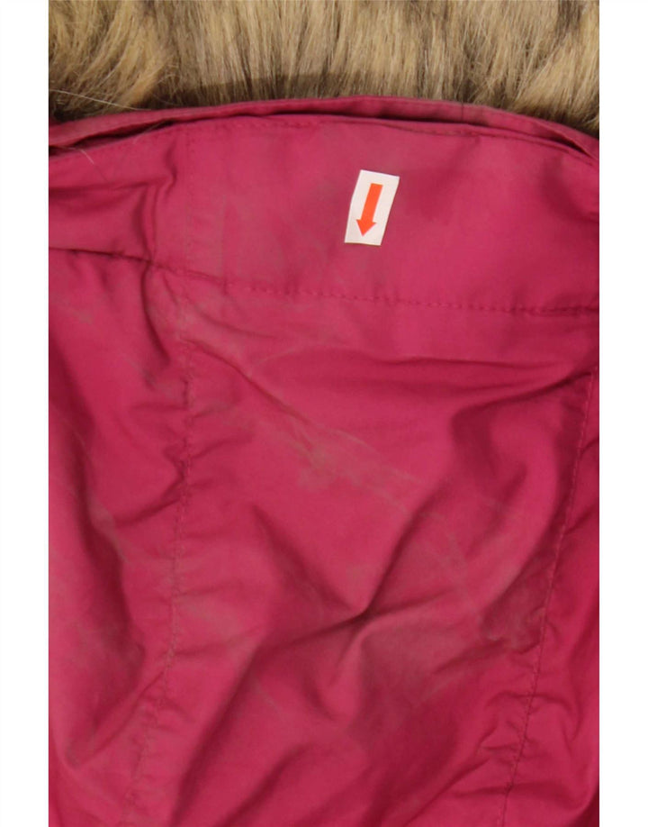 Jack Wolfskin Damen-Jacke mit Kapuze, gepolstert, UK 8/10, Größe S, rosa, Polyester