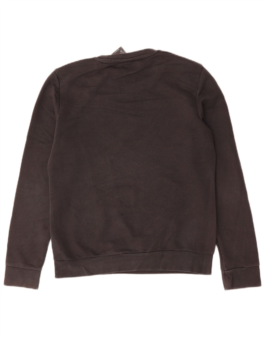 ADIDAS Damen Graphic Sweatshirt Pullover UK 8/10 Small Schwarz Baumwolle