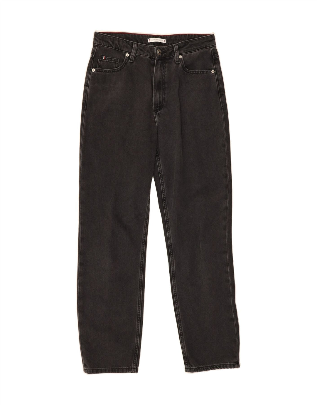TOMMY HILFIGER Womens Straight Jeans W30 L29 Black Vintage Tommy Hilfiger and Second-Hand Tommy Hilfiger from Messina Hembry 