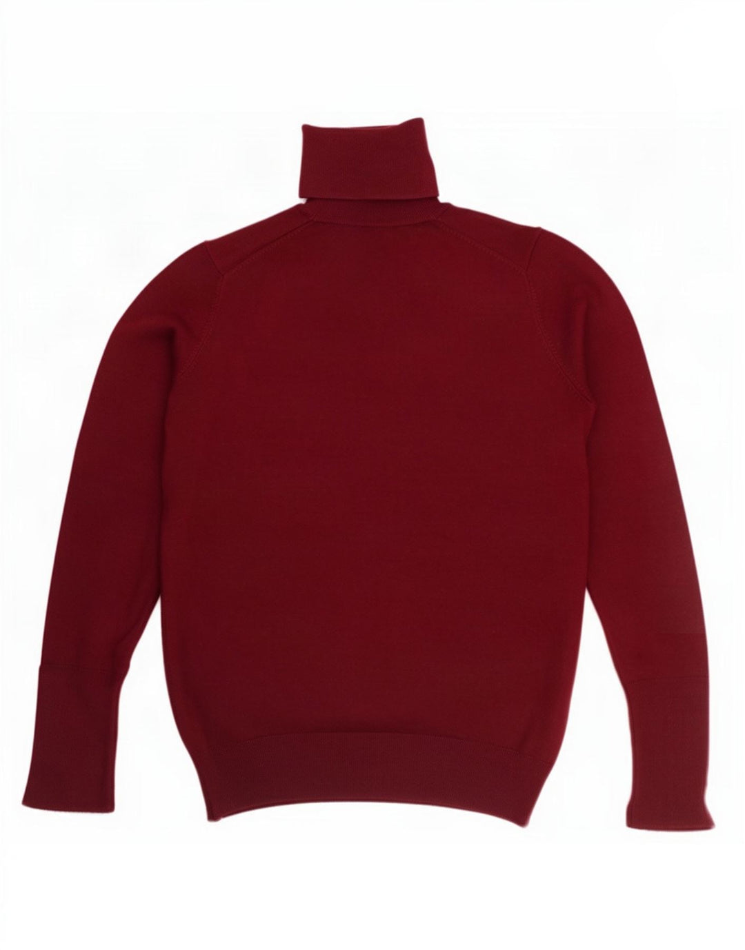 Zara Damen-Pullover mit Rollkragen, Gr. 12, mittleres Burgunderrot