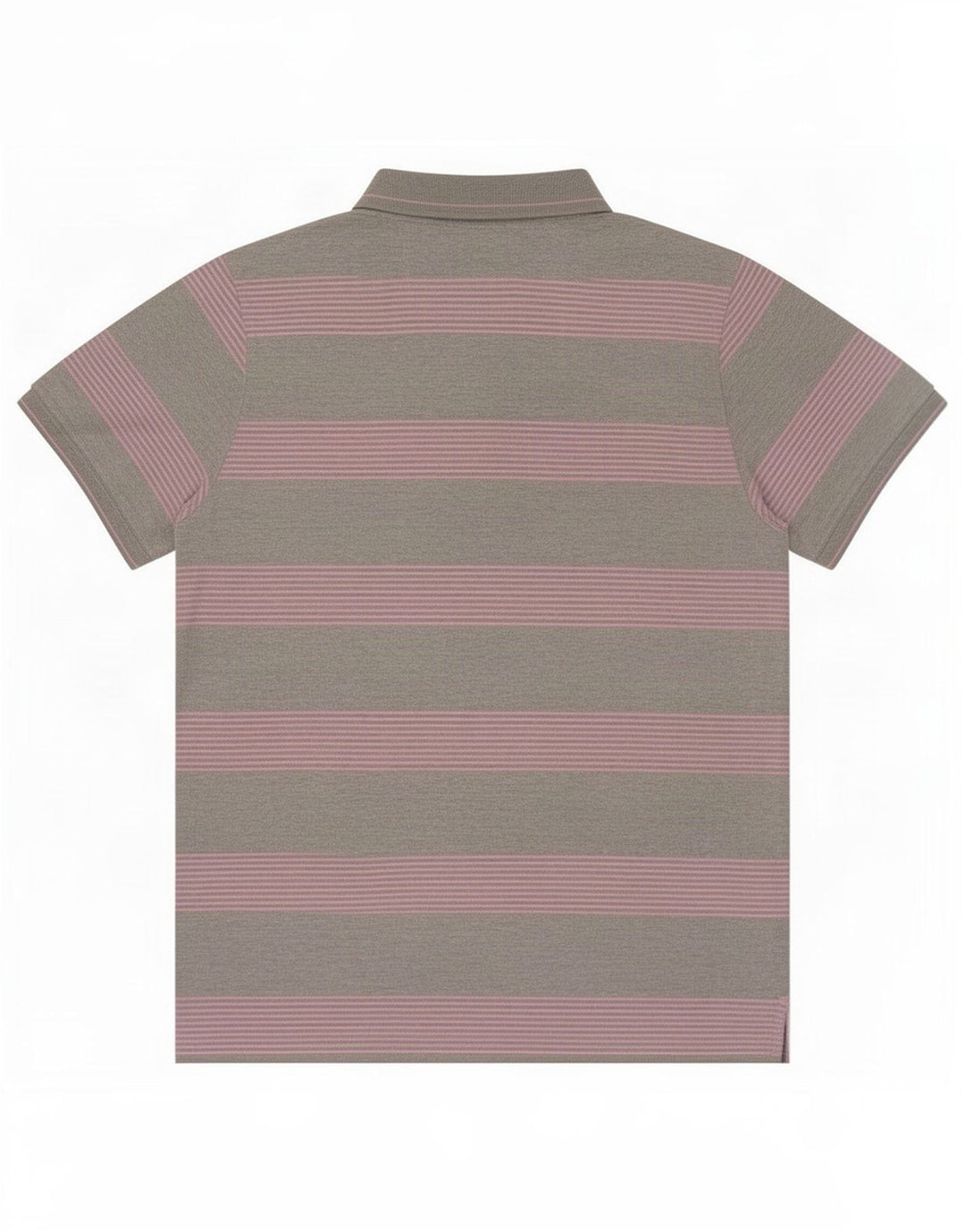 Champion Herren Poloshirt Mittelgrau gestreift